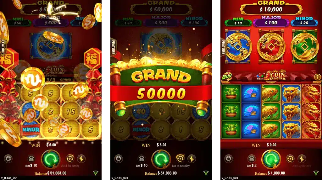 3 Coins 101Zapp Bonus